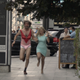 Sacha Baron Cohen and Maria Bakalova in Borat Subsequent Moviefilm